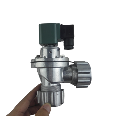 DMF-ZM-20 3/4′′ Right Angle Nut Type Pulse Valve dla zbiornika pyłu