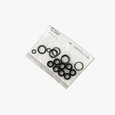 Zestaw naprawczy do chwytaka pneumatycznego SMC serii MHL2 z materiału NBR do rozmiarów od 10 mm do 40 mm i mechanizmem podwójnego tłoka