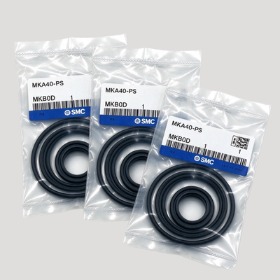 SMC MKB/MKA32-PS Zmiana pieczęci cylindrowej pakiet pierścieni uszczelniających przeciwstarzeniowych pasujących do MK serii 32 mm cylinder z zaciskiem obrotowym do automatycznej naprawy stanowiska pracy