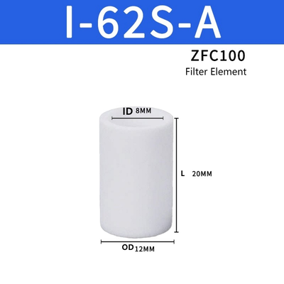 SMC ZFC100 Filtr próżniowy wkład zapasowy Element zamienny Niska strata ciśnienia różnicowego Kompatybilne powietrze Środek azotu do automatyzacji Wystrzał próżniowy Utrzymanie pneumatyczne